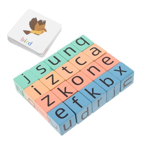 BESTonZON 1 Satz Kartenbuchstabierwörter Vorschulisches Pädagogisches Buchstabenwürfelspiel Passendes Buchstabenspiel Wortwürfelrennen Alphabetspiel Buchstabierwürfelspiel BESTonZON 1 Satz Kartenbuchstabierwörter Vorschulisches Pädagogisches Buchstabenwürfelspiel Passendes Buchstabenspiel Wortwürfelrennen Alphabetspiel Buchstabierwürfelspiel von BESTonZON