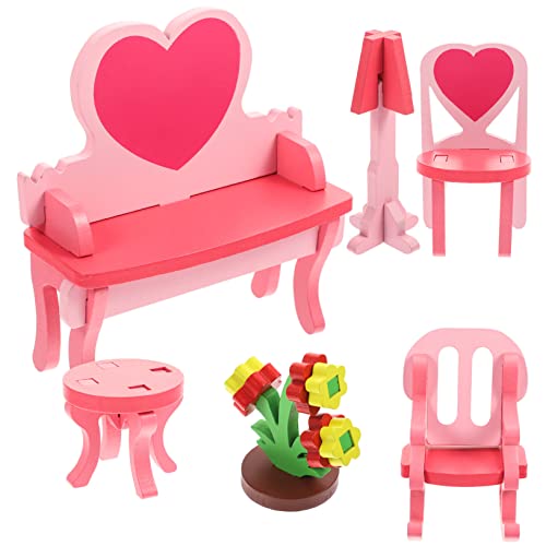 BESTonZON Lernspielzeug Für Jungen Und Mädchen – 3D-Puzzle-Set Aus Holz Modell Zusammenbauen Dekorative Miniatur-hausdekoration Manuelles Kinderspielzeug von BESTonZON