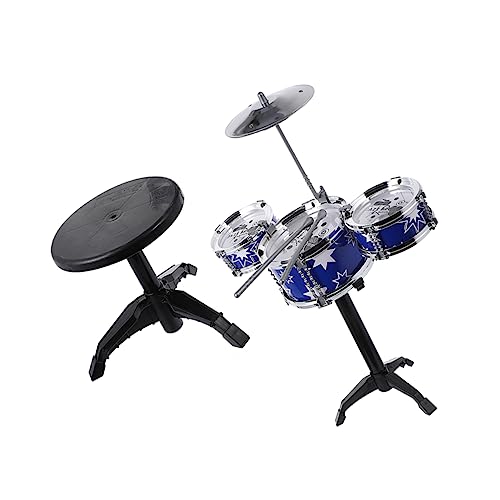 BESTonZON 1 Satz Kindertrommel Set Schlagzeug für Pädagogisches Musikinstrument Frühen Entwicklung Sicher und Kinderfreundlich für Junge Mädchen und Jungen von BESTonZON