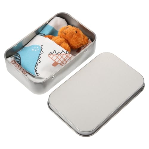 BESTonZON 1 Satz Kleine Bärenbox Taschentücher Bär Dekoration Hängende Bärenpuppe Cartoon-bär Mini-plüschbär- Aus Stoff Kleine Bärenpuppe Mini-bären- Eisen von BESTonZON