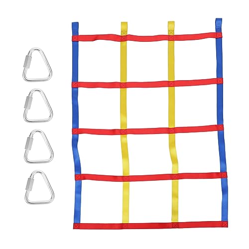 BESTonZON 1 Satz Kletteranzug Klein Fitnessstudio Im Freien Für Kinderspielzeug Netze Drinnen Klettern Bausätze Kreatives Leiter- Schleifnetz Polyester BESTonZON 1 Satz Kletteranzug Klein Fitnessstudio Im Freien Für Kinderspielzeug Netze Drinnen Klettern Bausätze Kreatives Leiter- Schleifnetz Polyester von BESTonZON