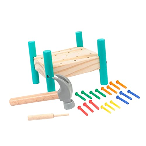 BESTonZON 1 Satz Klopfspielzeug -Percussion- Kindergeschenk Finden Und Zusammenbringen Percussion- Aus Holz Gefälligkeiten Für Green Hölzern BESTonZON 1 Satz Klopfspielzeug -Percussion- Kindergeschenk Finden Und Zusammenbringen Percussion- Aus Holz Gefälligkeiten Für Green Hölzern von BESTonZON
