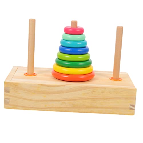 BESTonZON 1 Satz Kreatives Stapelspielzeug für Kleinkinder Bunte Ringe im Holzboxdesign Fördert Kreativität und Kognitive Fähigkeiten Lernspielzeug für Eltern Junge Mädchen Aktivitäten BESTonZON 1 Satz Kreatives Stapelspielzeug für Kleinkinder Bunte Ringe im Holzboxdesign Fördert Kreativität und Kognitive Fähigkeiten Lernspielzeug für Eltern Junge Mädchen Aktivitäten von BESTonZON