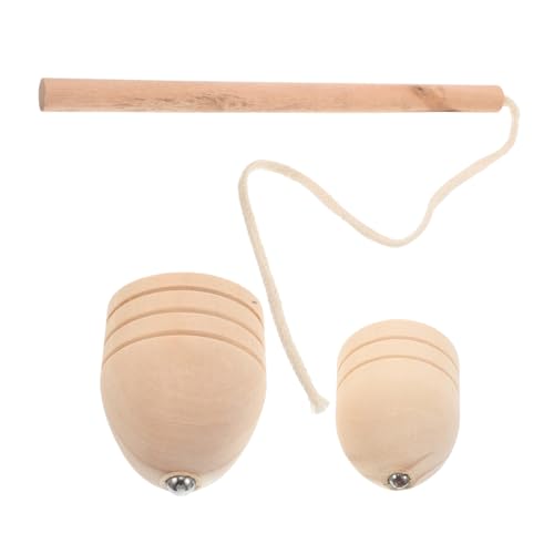BESTonZON Traditionelles Kreiselspielzeug Aus Holz Mit Schnur Für Kinder Montessori-lernspielzeug BESTonZON Traditionelles Kreiselspielzeug Aus Holz Mit Schnur Für Kinder Montessori-lernspielzeug von BESTonZON