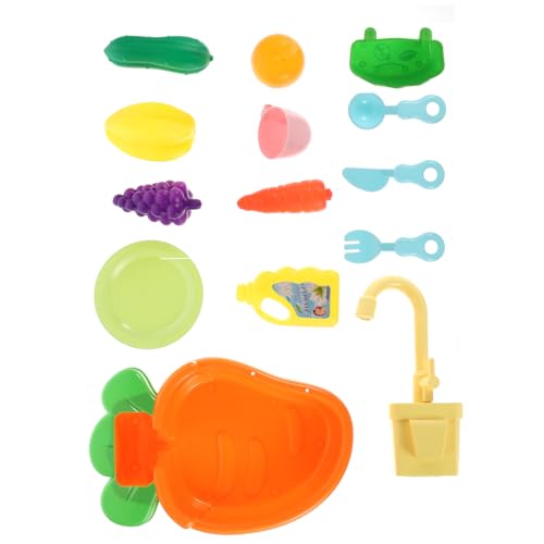 BESTonZON 1 Satz Küchenspielzeug für Babyspielzeug Arbeiten Waschbecken Spielhaus-Geschirrspüler-Modell für Kinderküchengeräte Plastik Orange BESTonZON 1 Satz Küchenspielzeug für Babyspielzeug Arbeiten Waschbecken Spielhaus-Geschirrspüler-Modell für Kinderküchengeräte Plastik Orange von BESTonZON