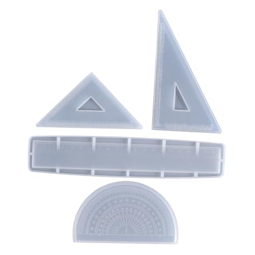 BESTonZON 1 Satz Linealform Aus Silikon Gerades Lineal Zur Herstellung Einer Form DIY-linealformen Lineal-bastelform Form Zur Herstellung Eines Dreieckslineals Epoxidform Kieselgel Weiß BESTonZON 1 Satz Linealform Aus Silikon Gerades Lineal Zur Herstellung Einer Form DIY-linealformen Lineal-bastelform Form Zur Herstellung Eines Dreieckslineals Epoxidform Kieselgel Weiß von BESTonZON
