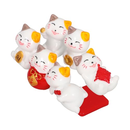 BESTonZON 1satz Miniatur Katzenfiguren Aus Resin Teiliges Glückskatze Deko Für Garten Auto Und Puppenhaus Hochwertige Und Detailreiche Statuen Für Katzenliebhaber BESTonZON 1satz Miniatur Katzenfiguren Aus Resin Teiliges Glückskatze Deko Für Garten Auto Und Puppenhaus Hochwertige Und Detailreiche Statuen Für Katzenliebhaber von BESTonZON