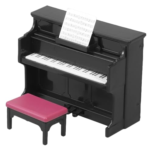 BESTonZON 1 Satz Mini Klavier Modell für Puppenhaus Musikinstrumente für DIY Szenen für Puppenhaus Deko und Spielzeuggestaltung BESTonZON 1 Satz Mini Klavier Modell für Puppenhaus Musikinstrumente für DIY Szenen für Puppenhaus Deko und Spielzeuggestaltung von BESTonZON