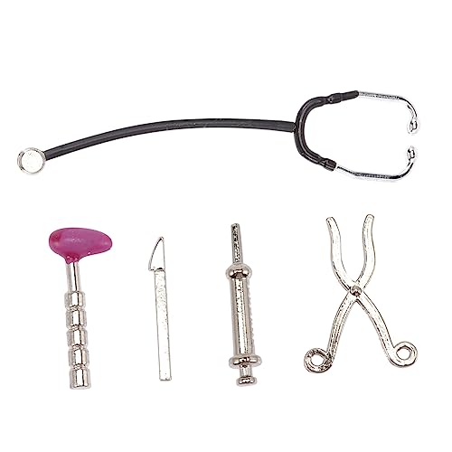 BESTonZON 1 Satz Mini-arztanzug Mini-Arzt-Tools Mini-spritzenmodell Miniatur-Arzt-Werkzeuge Miniaturspritze Mini- -Modell Legierung BESTonZON 1 Satz Mini-arztanzug Mini-Arzt-Tools Mini-spritzenmodell Miniatur-Arzt-Werkzeuge Miniaturspritze Mini- -Modell Legierung von BESTonZON