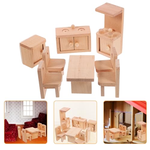 BESTonZON 1 Satz Miniatur Puppenhaus Möbel Set aus DIY für Kreative Rollenspiele Realistische Details und Langlebige für Dekoration BESTonZON 1 Satz Miniatur Puppenhaus Möbel Set aus DIY für Kreative Rollenspiele Realistische Details und Langlebige für Dekoration von BESTonZON