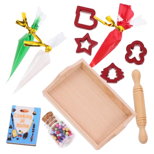 BESTonZON 1 Satz Miniatur-backform Mini Hausbacken Küche Geschirr Mini-hausbackwerkzeug Modell Kinderspielzeug Geben Vor, Zu Sein Mikroszenendekoration Plastik Rot BESTonZON 1 Satz Miniatur-backform Mini Hausbacken Küche Geschirr Mini-hausbackwerkzeug Modell Kinderspielzeug Geben Vor, Zu Sein Mikroszenendekoration Plastik Rot von BESTonZON