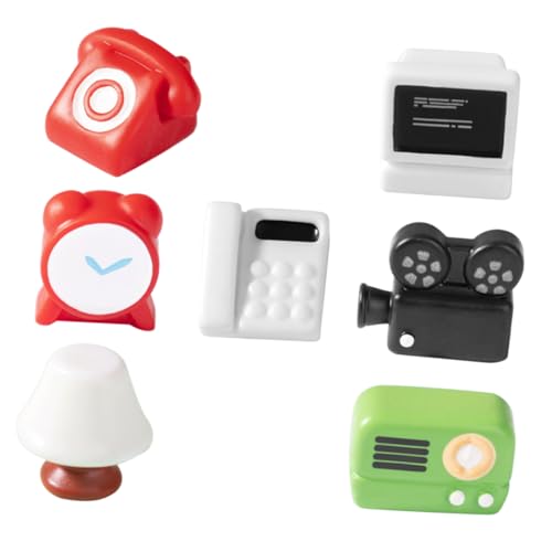 BESTonZON 1satz Miniatur Retro Radio Modell Vintage Dekoration Für Puppenhaus Kreativ Zubehör Realistische Details Nostalgischer Charme Perfektes Für Sammler Und Liebhaber von BESTonZON