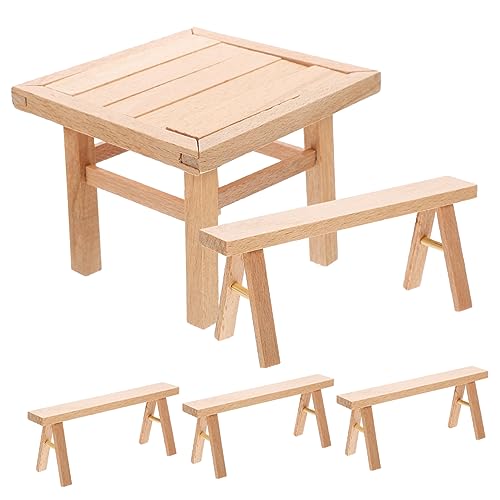 BESTonZON 1 Satz Möbel lustiges Montagespielzeug Spielzeug für Kinder kinderspielzeug Bausteine Kinder rätsel Holzspielzeug zum Selbermachen Bauspielzeug Holz Blöcke Modell Schimmel 3D von BESTonZON