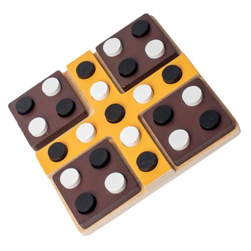 BESTonZON 1 Satz Multifunktionsspiel Schach Kettendreieck-schachspiel Geheimes Brettspiel Tragbar Im Freien Schachbrett Kartenspiele Himmel Pracht-brettspiel Spiele Für Draussen Bretter Holz BESTonZON 1 Satz Multifunktionsspiel Schach Kettendreieck-schachspiel Geheimes Brettspiel Tragbar Im Freien Schachbrett Kartenspiele Himmel Pracht-brettspiel Spiele Für Draussen Bretter Holz von BESTonZON