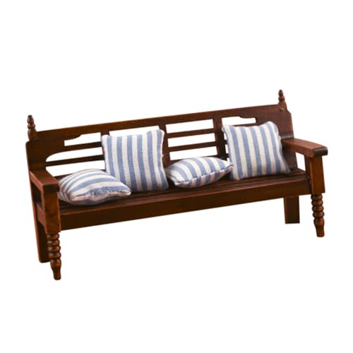BESTonZON 1 Satz Multiplayer-Stuhl Modell hühner Dekoration Schlafzimmer Miniature Geburtstagsgeschenk Puppenstubenmöbel Puppenhausmöbel Miniatur-Sofabank Miniaturmöbel Holz Brown BESTonZON 1 Satz Multiplayer-Stuhl Modell hühner Dekoration Schlafzimmer Miniature Geburtstagsgeschenk Puppenstubenmöbel Puppenhausmöbel Miniatur-Sofabank Miniaturmöbel Holz Brown von BESTonZON