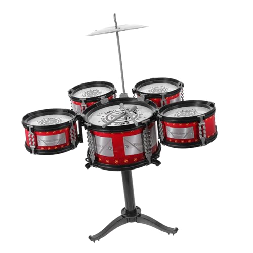 BESTonZON 1 Satz Musik-Schlagzeug Schlagzeug-spielset Lustige Musikspielzeuge Musikinstrument- Musikalisches Trommelspielzeug Kleinkind Musikspielzeug Jazz-Schlagzeug Metall BESTonZON 1 Satz Musik-Schlagzeug Schlagzeug-spielset Lustige Musikspielzeuge Musikinstrument- Musikalisches Trommelspielzeug Kleinkind Musikspielzeug Jazz-Schlagzeug Metall von BESTonZON