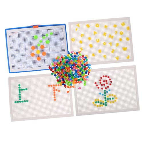 BESTonZON Pilzspielzeug Für Jungen Und Mädchen Stapelpuzzle Jungen- Und Mädchen-Puzzles Pädagogisches Bauspielzeug von BESTonZON
