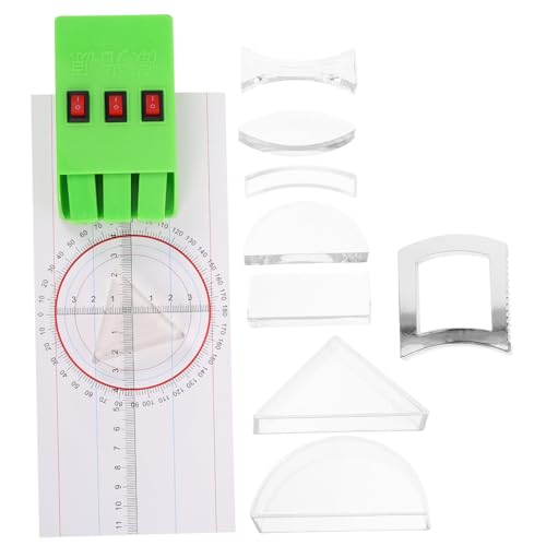 BESTonZON Ausrüstung Für Optische Experimente – Konvex- Und Konkavspiegel-Set Prisma Linsen-kit – Lehrmittel BESTonZON Ausrüstung Für Optische Experimente – Konvex- Und Konkavspiegel-Set Prisma Linsen-kit – Lehrmittel von BESTonZON
