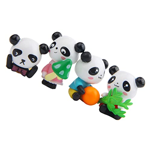 BESTonZON 1 Satz Panda Modell Dekoration Fürs Kinderzimmer Süßes Ornament Realistische Und Entzückende Panda Figur Mini Panda Figur Simulation Panda Entzückende Panda Figuren 4 Stück BESTonZON 1 Satz Panda Modell Dekoration Fürs Kinderzimmer Süßes Ornament Realistische Und Entzückende Panda Figur Mini Panda Figur Simulation Panda Entzückende Panda Figuren 4 Stück von BESTonZON