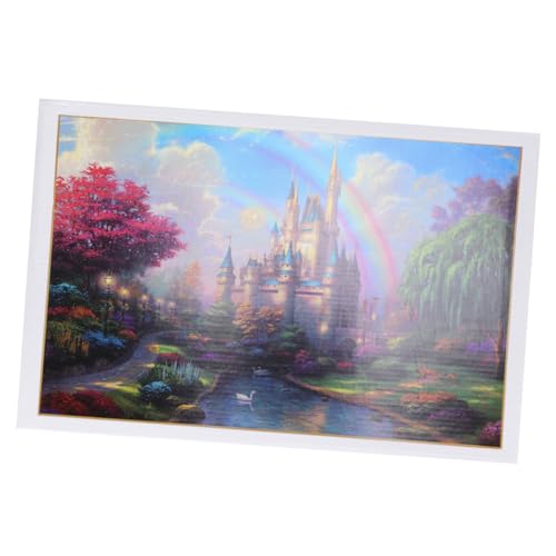 BESTonZON 1 Satz Papierpuzzle-Landschaft Für Kleinkinder Kinderpuzzle von BESTonZON