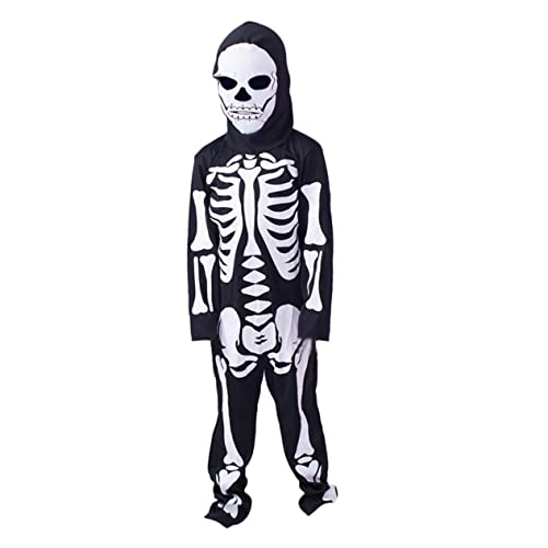 BESTonZON 1 Satz Performance-bekleidung Für Halloween-kostüm Für Halloweenkostüm Strampler Skelett Halloween-skelett Halloween-cosplay-kostüm Kinderkostüme von BESTonZON