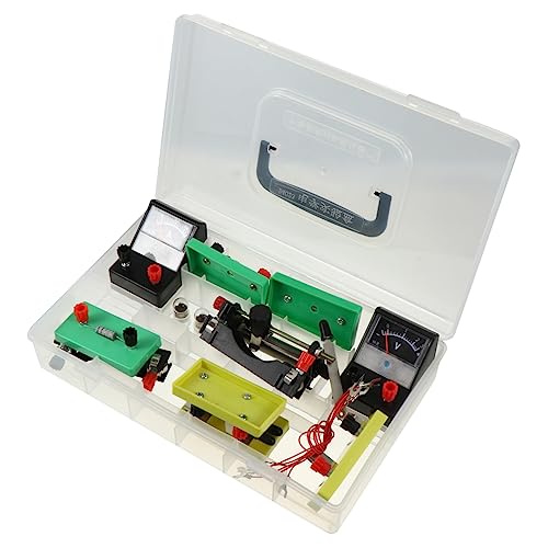 BESTonZON 1satz Physik Experimentier-kit Für Elektrizität Lernset Für Schüler Für Physikunterricht Elektrische Experimente Für Mittelstufe Praktische Versuchsbox von BESTonZON