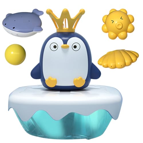 BESTonZON 1 Satz Pinguin- mit Wasserspray interaktives -Pool spielzeughandys für Babys Kinderbecken Kinderbadspielzeug Wasserspielzeug sprühen Abs BESTonZON 1 Satz Pinguin- mit Wasserspray interaktives -Pool spielzeughandys für Babys Kinderbecken Kinderbadspielzeug Wasserspielzeug sprühen Abs von BESTonZON