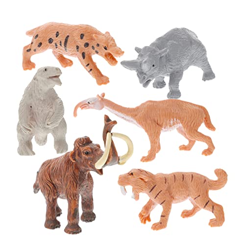 BESTonZON 1 Satz Prähistorisches Modell Kognitives Für Modell Der Menschheitsgeschichte Kognitionsspielzeug Für Figuren Puppenhaus-Miniatur Desktop - Plastik BESTonZON 1 Satz Prähistorisches Modell Kognitives Für Modell Der Menschheitsgeschichte Kognitionsspielzeug Für Figuren Puppenhaus-Miniatur Desktop - Plastik von BESTonZON