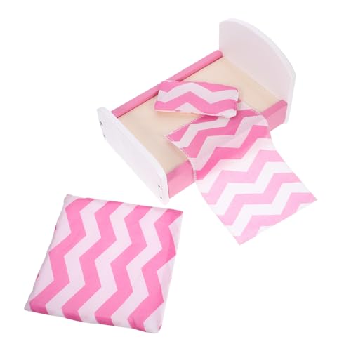 BESTonZON 1 Satz Puppenbett Winziges Bett Puppenhaus Mit Minibett Mini-hausbett Bettverzierung Puppenhaus Bett Puppenhausmöbel Miniaturbettmodell Mini-möbelmodell Holz BESTonZON 1 Satz Puppenbett Winziges Bett Puppenhaus Mit Minibett Mini-hausbett Bettverzierung Puppenhaus Bett Puppenhausmöbel Miniaturbettmodell Mini-möbelmodell Holz von BESTonZON