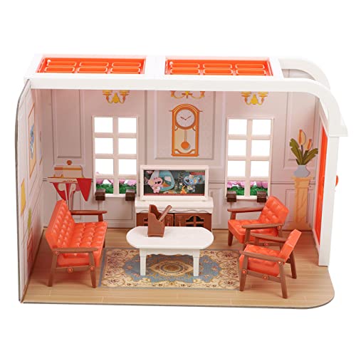 BESTonZON Mini Wohnzimmer Szene Modell Kinder Puppenhaus Möbel Set Miniatur Puppe Kit BESTonZON Mini Wohnzimmer Szene Modell Kinder Puppenhaus Möbel Set Miniatur Puppe Kit von BESTonZON