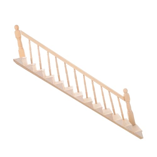 BESTonZON 1 Satz Puppenhaus Treppengeländer Utensil Leiter vorgeben Fliesen Dach spielhaus zubehör draußen spielhaus Accessoires Puppenhaus-Mini-Treppe schicke Foto-Requisiten Holz BESTonZON 1 Satz Puppenhaus Treppengeländer Utensil Leiter vorgeben Fliesen Dach spielhaus zubehör draußen spielhaus Accessoires Puppenhaus-Mini-Treppe schicke Foto-Requisiten Holz von BESTonZON