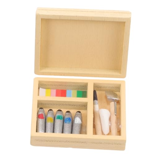 BESTonZON 1 Satz Puppenhaus-farbkasten Plüsch Bausatz Miniatur Meerjungfrau Zubehör Für Babypuppen Mädchen Puppenhauseinrichtung Mini-Dekoration Mini -hausdekoration Plastik BESTonZON 1 Satz Puppenhaus-farbkasten Plüsch Bausatz Miniatur Meerjungfrau Zubehör Für Babypuppen Mädchen Puppenhauseinrichtung Mini-Dekoration Mini -hausdekoration Plastik von BESTonZON