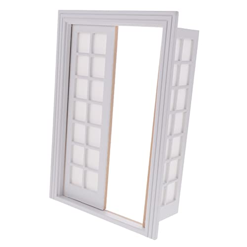 BESTonZON 1 Satz Puppenstubentüren Und -Fenster Künstliches Türmodell Kinderspielzeug Mini Möbel Mini- -dekore Mini-hausschmuck Türmodellverzierung Puppenmöbel Minitür Holz Weiß BESTonZON 1 Satz Puppenstubentüren Und -Fenster Künstliches Türmodell Kinderspielzeug Mini Möbel Mini- -dekore Mini-hausschmuck Türmodellverzierung Puppenmöbel Minitür Holz Weiß von BESTonZON