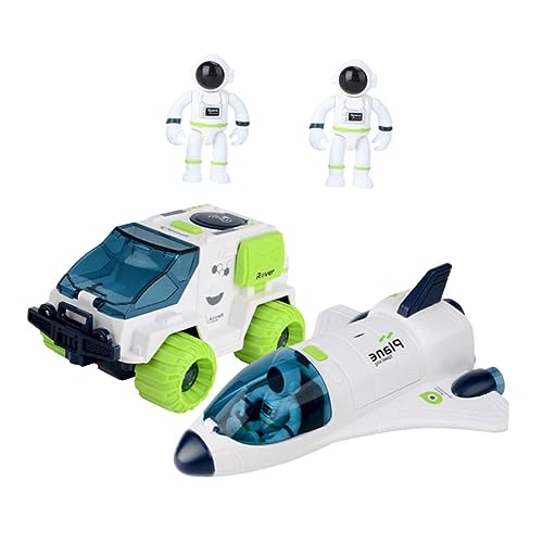 BESTonZON 1 Satz Raumschiff-Modell interaktives kinderspielzeug für Kinderversorgung interessantes Weltraumspielzeug Astronautenspielzeug aus Kunststoff Plastik von BESTonZON