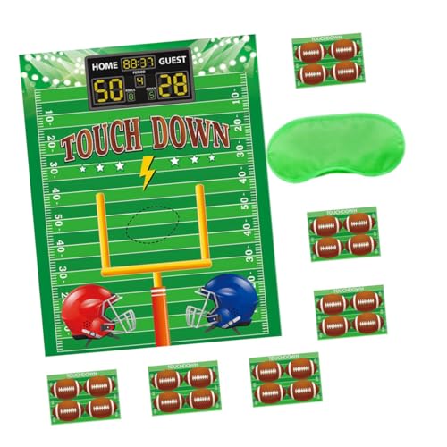 BESTonZON Partyzubehör Zum Thema Fußball Partygeschenke Für Den Rugby-spieltag Interaktive American-Football-Dekorationen von BESTonZON