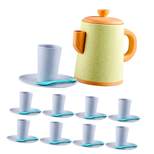 BESTonZON 1 Satz Sätze Simulation Tee-Set Teesieb Tee-Eier Für Losen Tee Gefälschtes Essen Vorgeben Kinderbecher Realistische Teegeschirr-Requisite Plastik BESTonZON 1 Satz Sätze Simulation Tee-Set Teesieb Tee-Eier Für Losen Tee Gefälschtes Essen Vorgeben Kinderbecher Realistische Teegeschirr-Requisite Plastik von BESTonZON