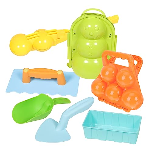 BESTonZON 1 Satz Sand Schneeschimmel Bausatz Schneeball Für Große Schneeflocken Lustiger Schneeballclip Schneemannmacher Aus Kunststoff Plastik BESTonZON 1 Satz Sand Schneeschimmel Bausatz Schneeball Für Große Schneeflocken Lustiger Schneeballclip Schneemannmacher Aus Kunststoff Plastik von BESTonZON