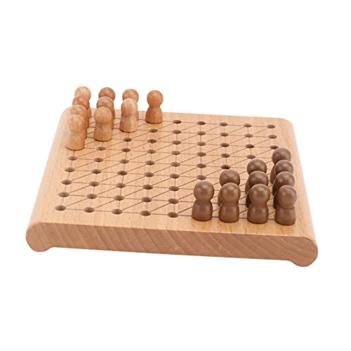 BESTonZON 1 Satz Schachspiel Zeug Schachbrettspiel Kinderspielzeug Brettspielspielzeug Party-unterhaltungsspielzeug Partyspielzeug Holzspielzeug Checker- Hölzern BESTonZON 1 Satz Schachspiel Zeug Schachbrettspiel Kinderspielzeug Brettspielspielzeug Party-unterhaltungsspielzeug Partyspielzeug Holzspielzeug Checker- Hölzern von BESTonZON