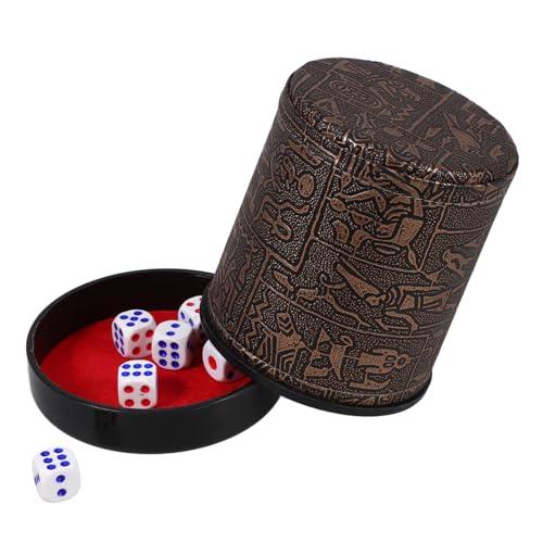 BESTonZON Würfelspiel-zubehör – Würfelbecher-Set Mit Aufbewahrungsbecher Für Bar Nacht Ktv – Würfelzubehör-Set BESTonZON Würfelspiel-zubehör – Würfelbecher-Set Mit Aufbewahrungsbecher Für Bar Nacht Ktv – Würfelzubehör-Set von BESTonZON