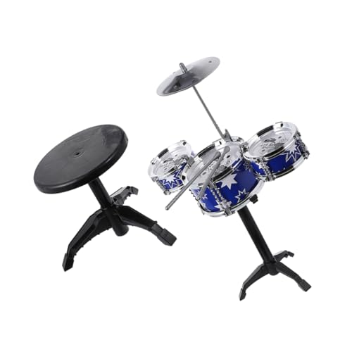 BESTonZON Unterhaltung Kinder Schlagzeug Musikinstrument Kinder Schlagzeug Lernspielzeug Jazz Drum Fun Toys von BESTonZON