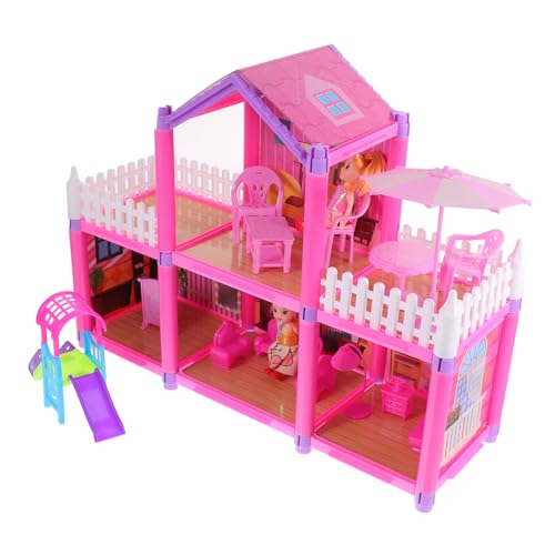 BESTonZON Jungen Und Mädchen Spielzeug Pädagogisches Große Villa Schloss Spielzeug Mädchen Simulation Spaß Spielzeug Mini Kit BESTonZON Jungen Und Mädchen Spielzeug Pädagogisches Große Villa Schloss Spielzeug Mädchen Simulation Spaß Spielzeug Mini Kit von BESTonZON
