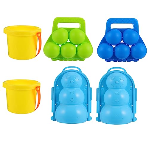 BESTonZON 1 Satz Schneekampfanzug Schneeball Schneeförmchen Für Im Freien Schneespielzeug Winterspielzeug Für Schneeformwerkzeug Plastik BESTonZON 1 Satz Schneekampfanzug Schneeball Schneeförmchen Für Im Freien Schneespielzeug Winterspielzeug Für Schneeformwerkzeug Plastik von BESTonZON