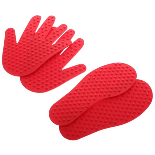 BESTonZON Sensorische Matten für Kinder Motorik Balance Pads mit Hand und Fußabdrücken für Spiel Bewegung für Kindergarten Haus Park Fördert Feinmotorik Sensorische Integration BESTonZON Sensorische Matten für Kinder Motorik Balance Pads mit Hand und Fußabdrücken für Spiel Bewegung für Kindergarten Haus Park Fördert Feinmotorik Sensorische Integration von BESTonZON