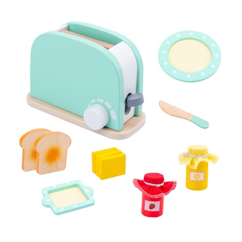 BESTonZON Nachahmung Kochspielzeug Jungen Und Mädchen Küchenset Pädagogische Brotmaschine Für Jungen Und Mädchen von BESTonZON