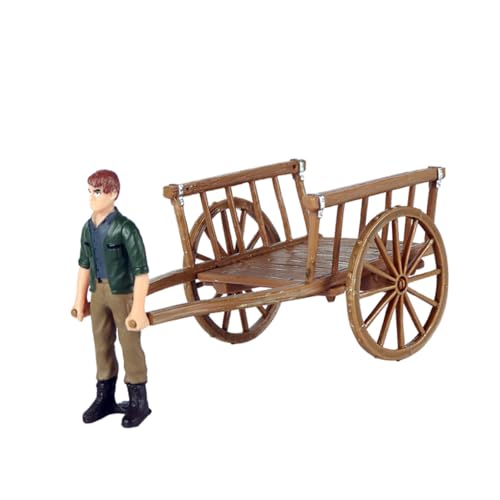 BESTonZON Landschaftsrequisiten - Bauernhof-modellspielzeug Exquisites Miniatur-ornamentset Zum Spielen Für Kinder von BESTonZON