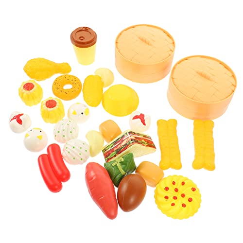 BESTonZON 1 Satz Simulierte Frühstücksdesserts Kitchen Toys for kinderküche spielset Set Toy Set simuliertes Knödelmodell Mini -Lebensmittelspielzeug Plastik BESTonZON 1 Satz Simulierte Frühstücksdesserts Kitchen Toys for kinderküche spielset Set Toy Set simuliertes Knödelmodell Mini -Lebensmittelspielzeug Plastik von BESTonZON