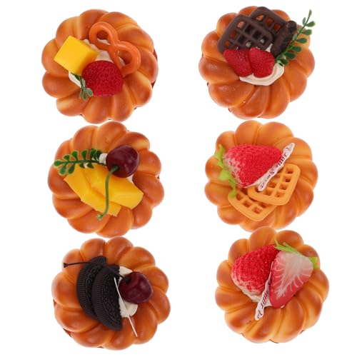 BESTonZON 1 Satz Simuliertes Brotmodell Kuchendekorationen Kuchenständer Kuchen Topper Simulationsbrotmodell Simulation Brotdekor pappbecher Pu-Brot-Modell Simulation Brotmodell Prop Orange BESTonZON 1 Satz Simuliertes Brotmodell Kuchendekorationen Kuchenständer Kuchen Topper Simulationsbrotmodell Simulation Brotdekor pappbecher Pu-Brot-Modell Simulation Brotmodell Prop Orange von BESTonZON