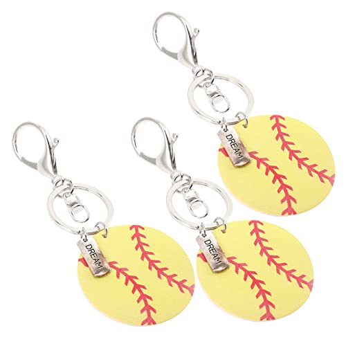 BESTonZON 1 Satz Softball Schlüsselanhänger Mini Schlüsselanhänger Süße Sport Schlüsselanhänger Volleyball Schlüsselanhänger Süße Schlüsselanhänger Schlüsselanhänger Zubehör 3 Stück BESTonZON 1 Satz Softball Schlüsselanhänger Mini Schlüsselanhänger Süße Sport Schlüsselanhänger Volleyball Schlüsselanhänger Süße Schlüsselanhänger Schlüsselanhänger Zubehör 3 Stück von BESTonZON