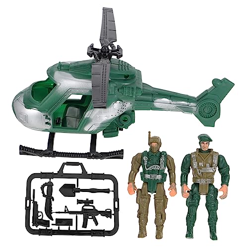 BESTonZON 1 Satz Soldaten Modell für kinderspielzeug Soldaten Figuren spielzeugsoldaten Kreatives Hubschrauber Soldat-Helikopter- Plastik BESTonZON 1 Satz Soldaten Modell für kinderspielzeug Soldaten Figuren spielzeugsoldaten Kreatives Hubschrauber Soldat-Helikopter- Plastik von BESTonZON