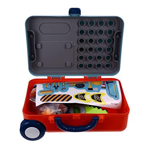 BESTonZON 1 Satz Spielhaus schminkset kinderschminken Set werkzeugkasten für Toys for Kindergeschenk küche so tun, als ob sie Plastik Blue BESTonZON 1 Satz Spielhaus schminkset kinderschminken Set werkzeugkasten für Toys for Kindergeschenk küche so tun, als ob sie Plastik Blue von BESTonZON